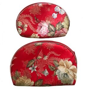 NWOT Silk Cosmetic Cases